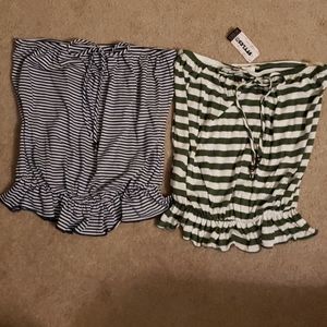Strapless tops / Tube tops